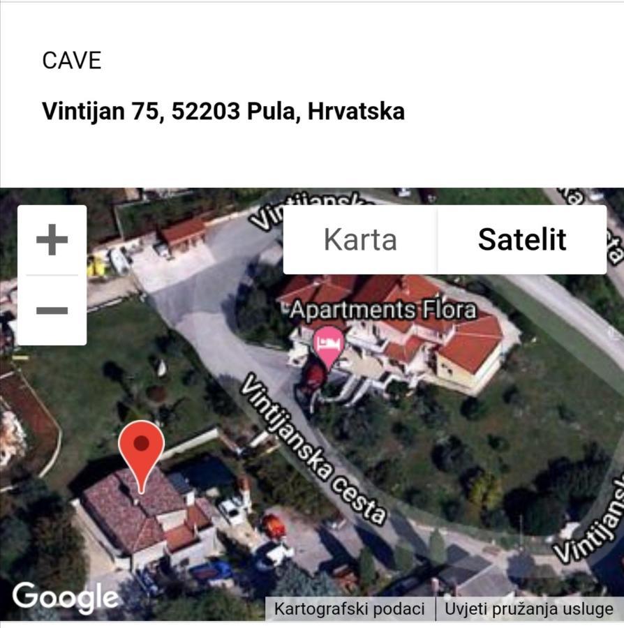 Cave With Free Parking Apartment Pula Bagian luar foto